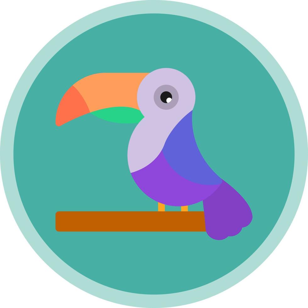 toucan vecteur icône conception