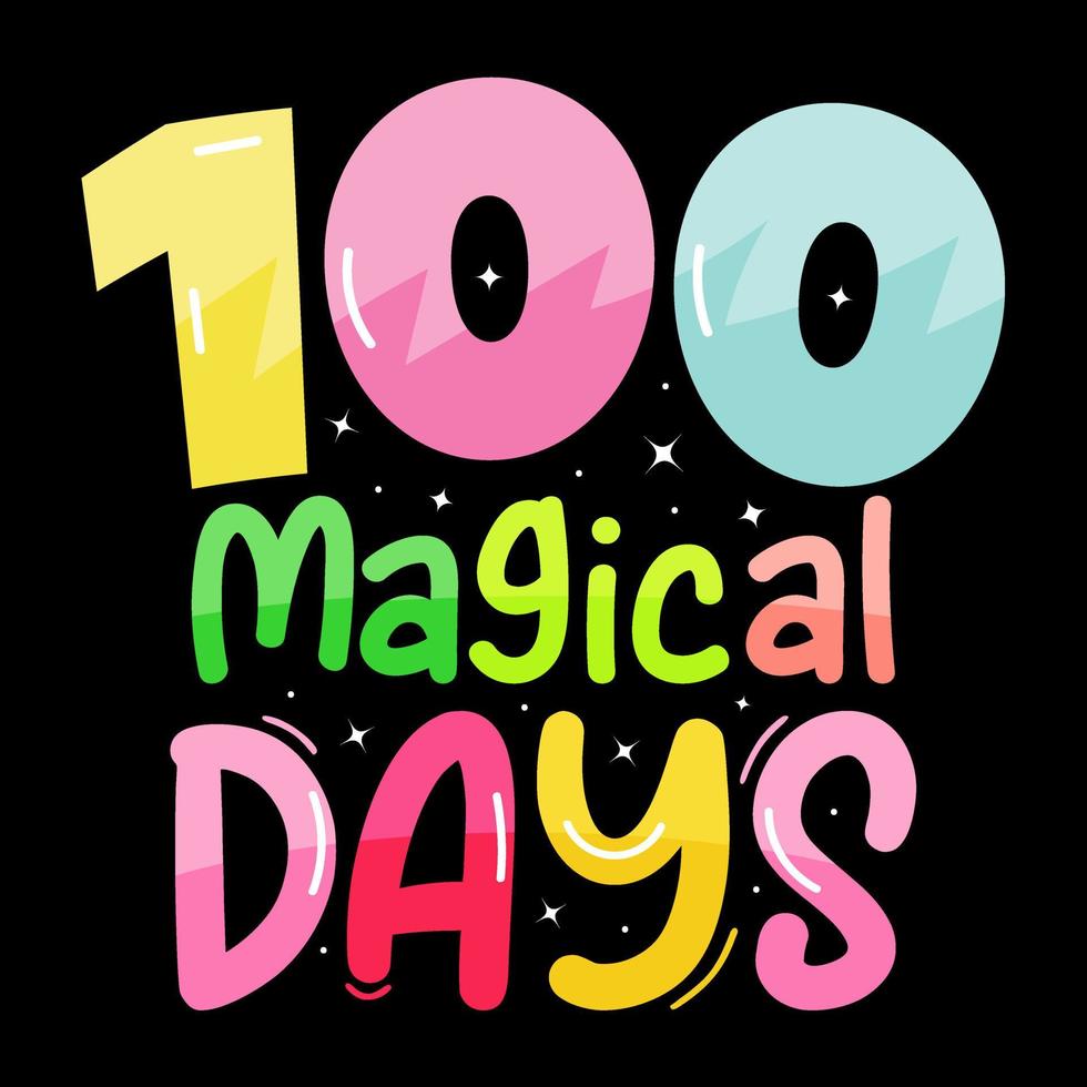 100e journées de école gratuit, cent journées t chemise conception gratuit, 100e journées fête t chemise vecteur