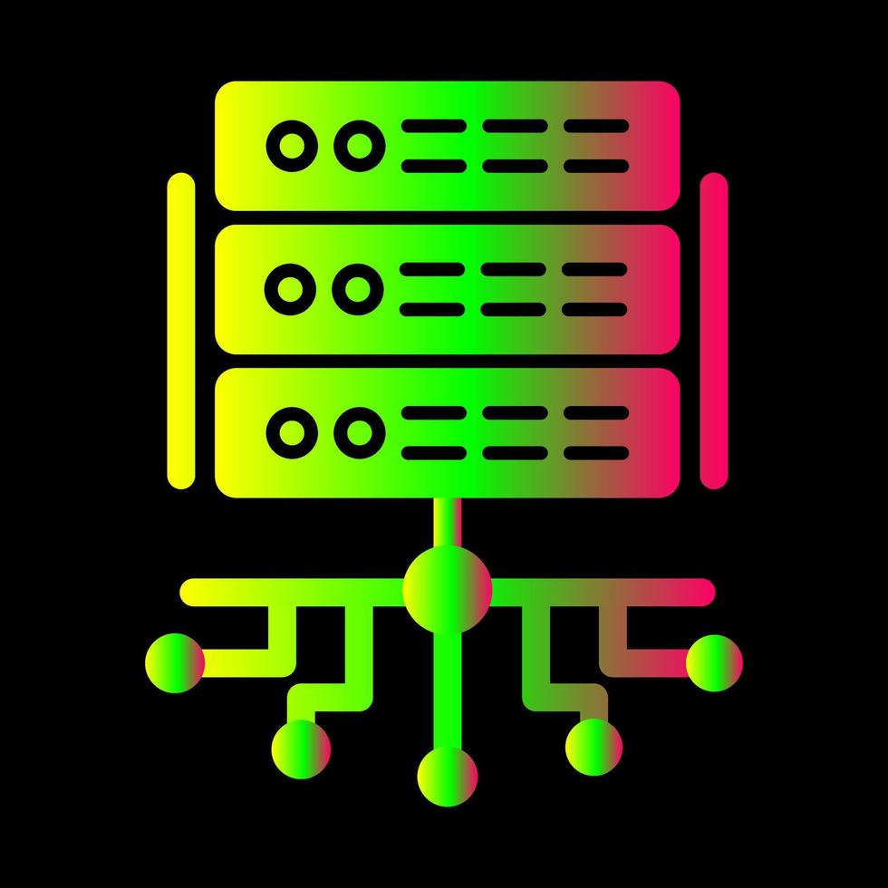 icône de vecteur de serveur