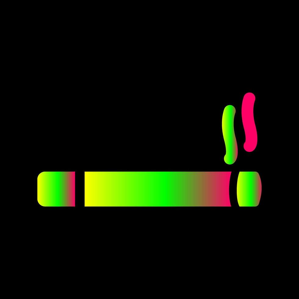 icône de vecteur de fumer
