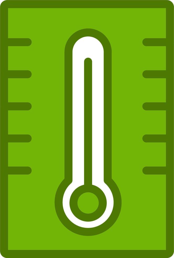 icône de vecteur de thermomètre