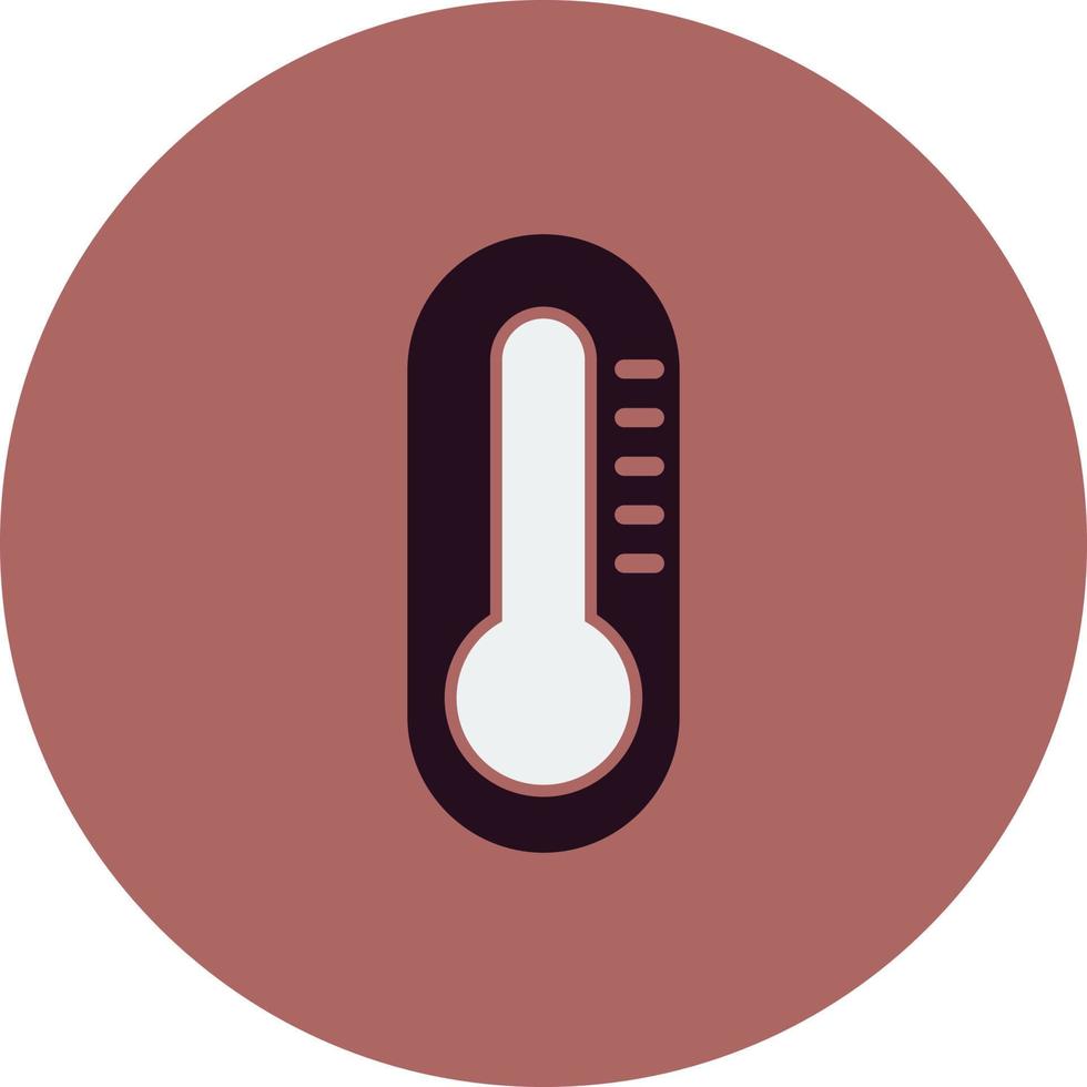 icône de vecteur de thermomètre