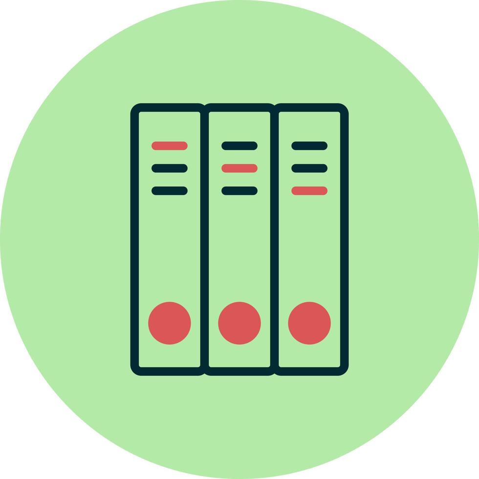école Dossiers vecteur icône