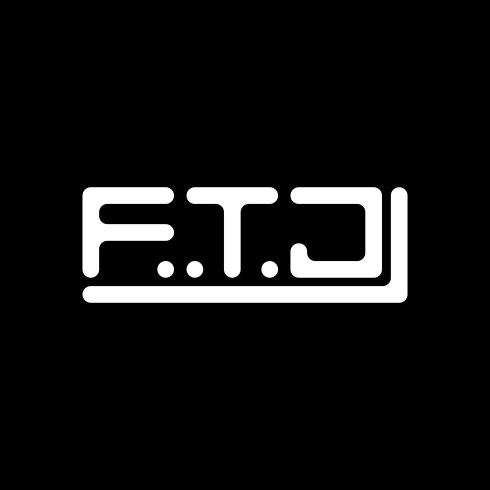 ftj lettre logo Créatif conception avec vecteur graphique, ftj Facile et moderne logo.