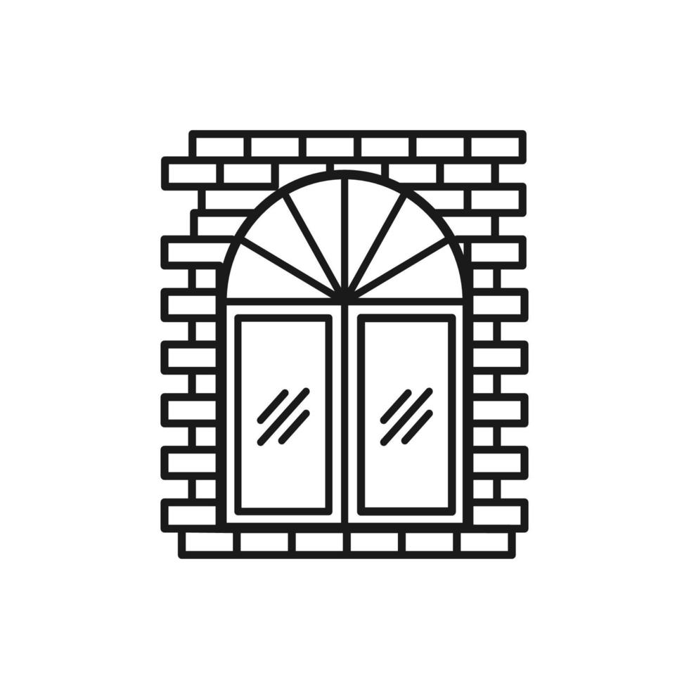 modèle de logo vectoriel icône fenêtre