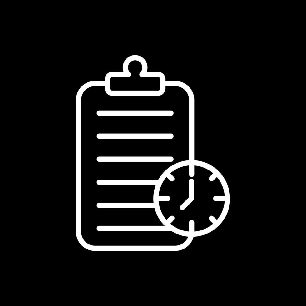 conception d'icône de vecteur de date limite de projet