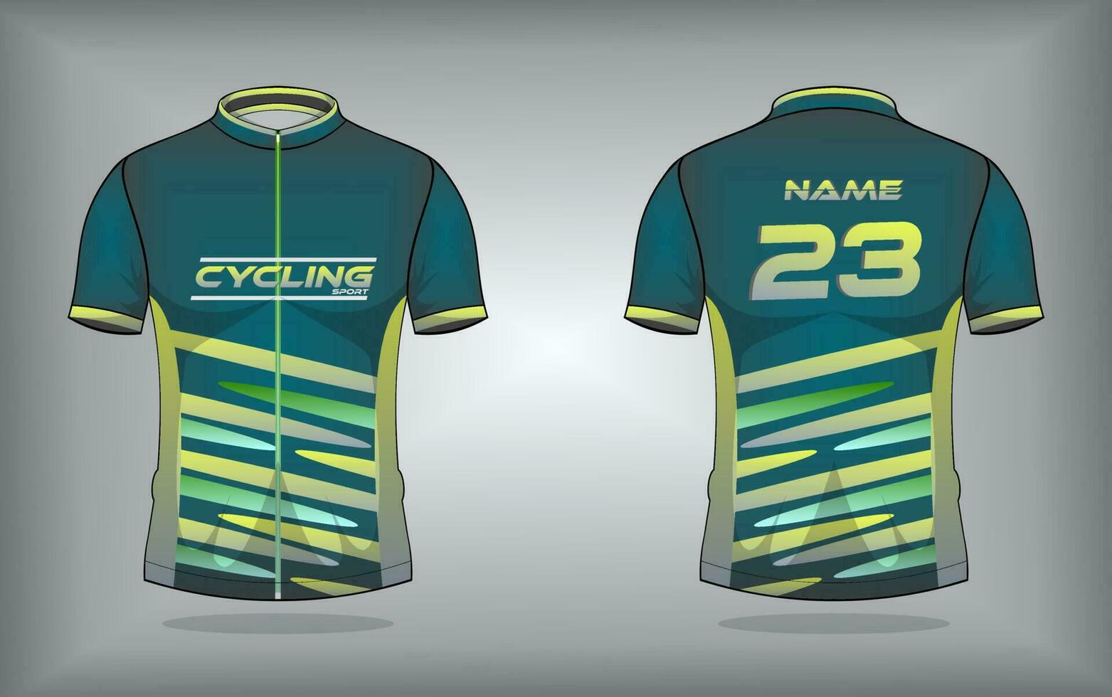 cyclisme Jersey prime vecteur