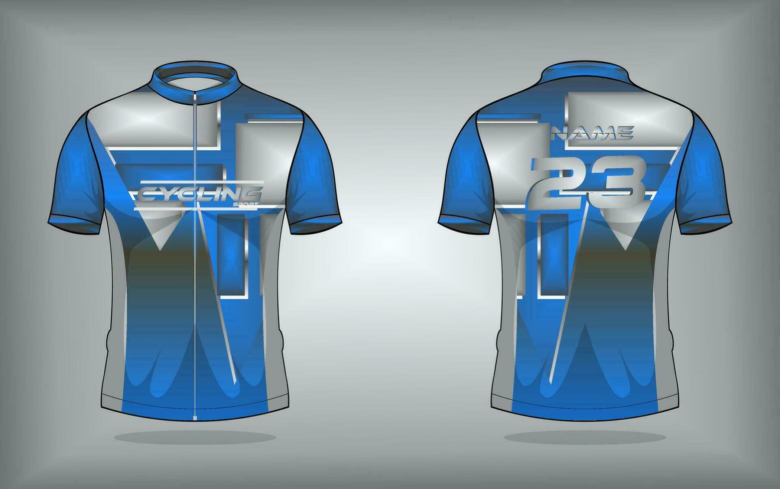 cyclisme Jersey prime vecteur