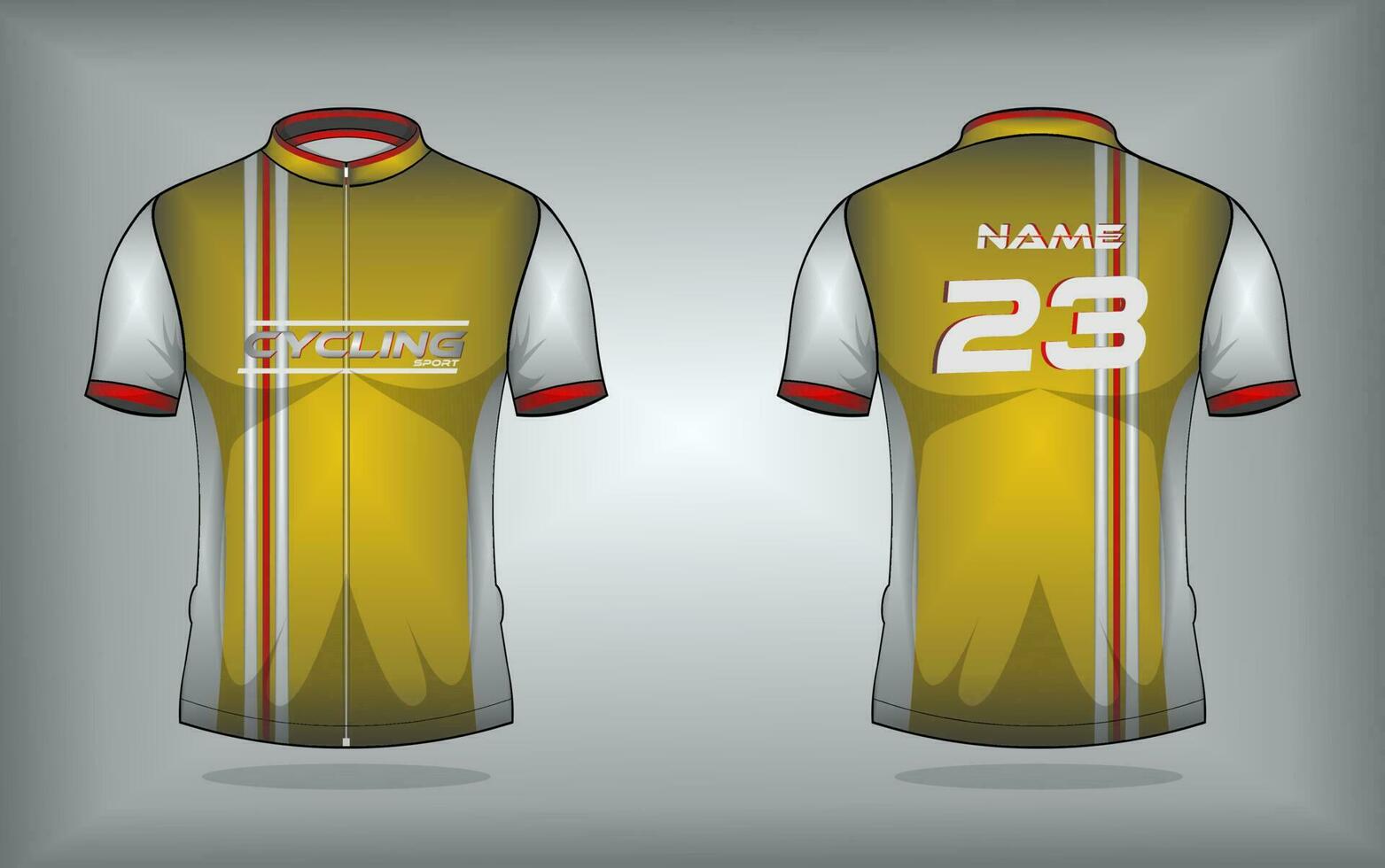 cyclisme Jersey prime vecteur