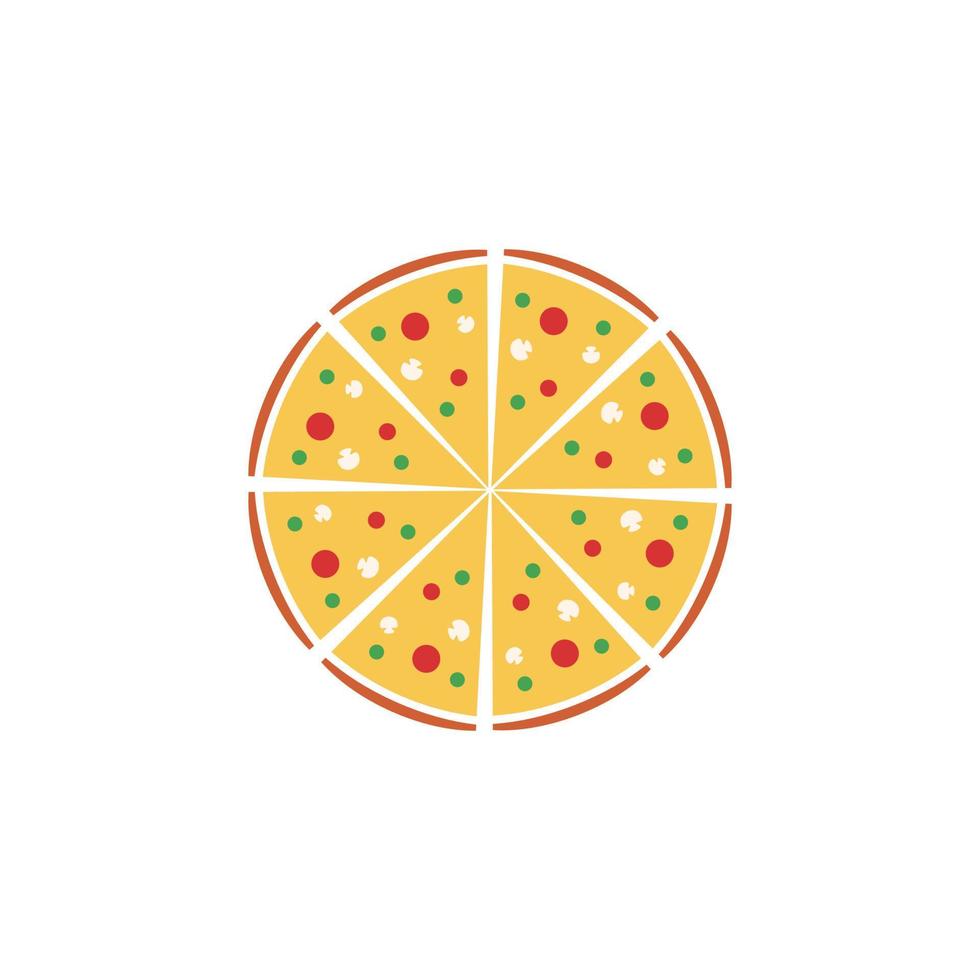 Pizza a1 marque, symbole, conception, graphique, minimaliste.logo vecteur