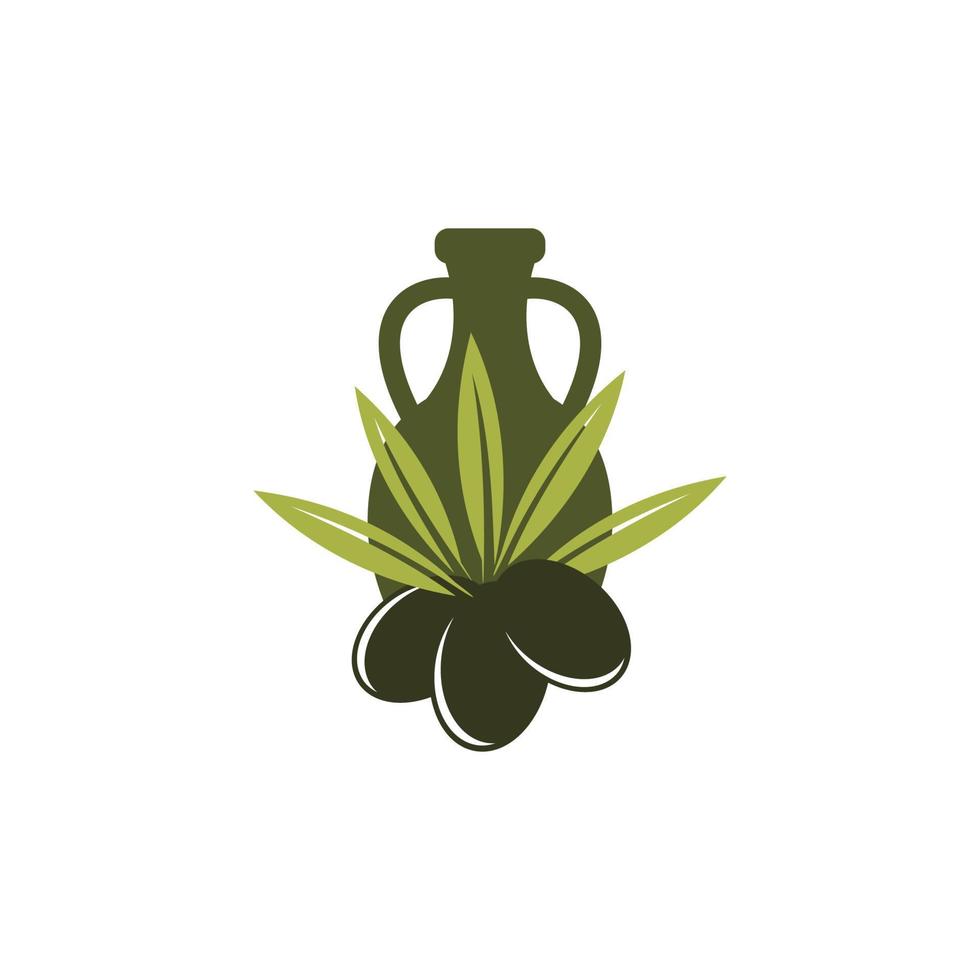 olive pétrole icône marque, symbole, conception, graphique, minimaliste.logo vecteur