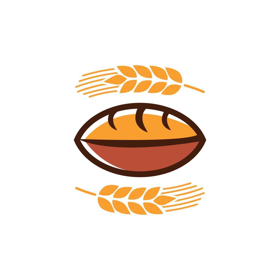 pain logo logo marque, symbole, conception, graphique, minimaliste.logo vecteur
