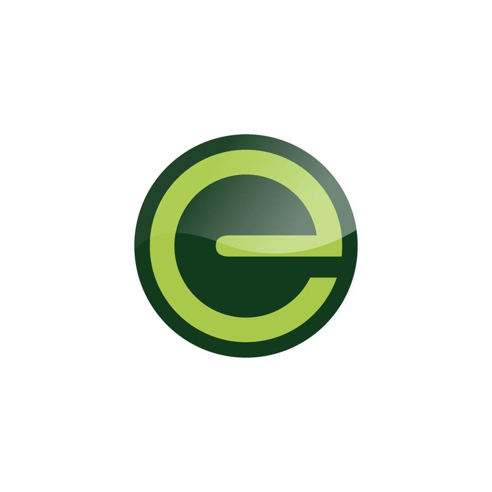 écologique la vie logo icône marque, symbole, conception, graphique, minimaliste.logo vecteur