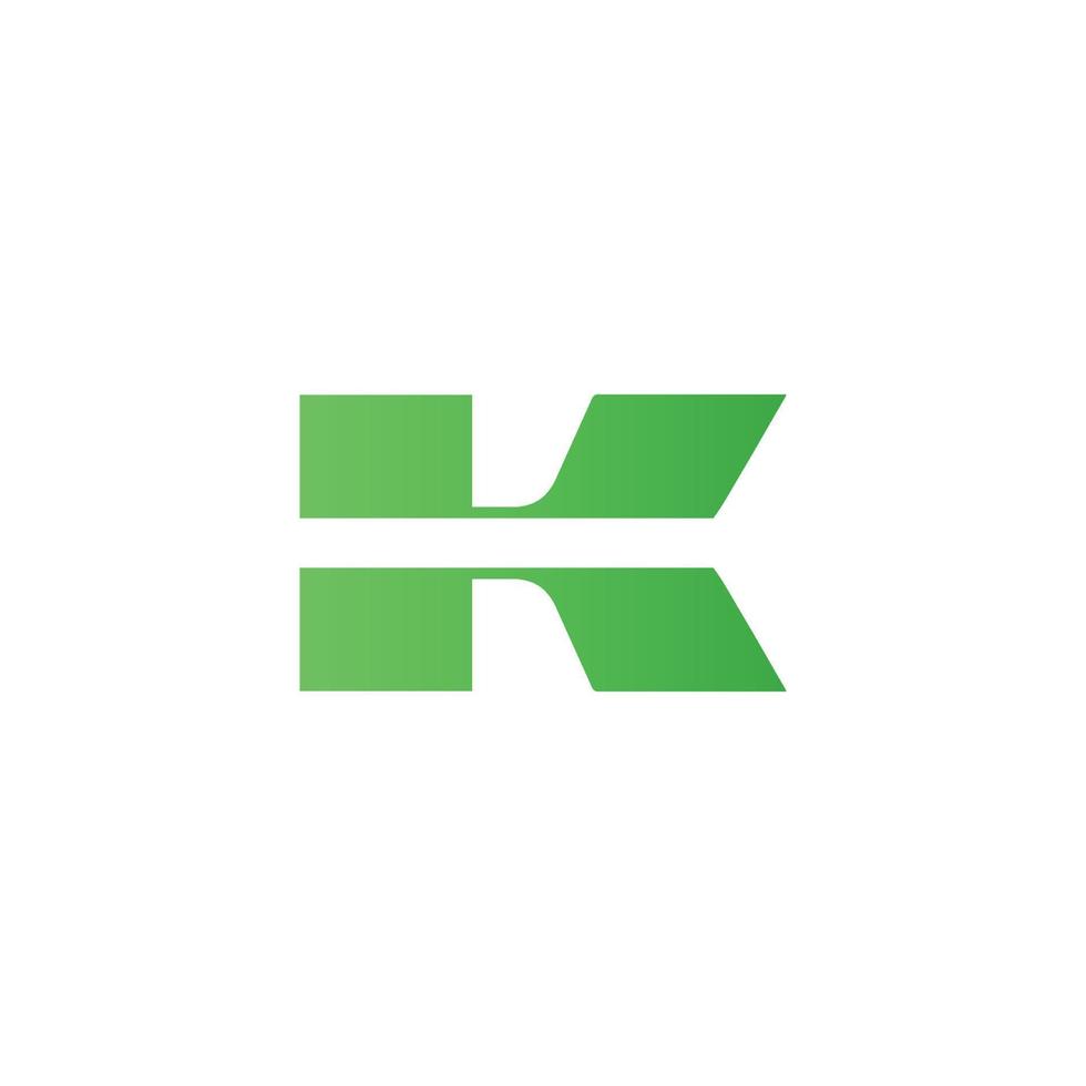 vert Couleur k logo icône symbole moderne entreprise, abstrait lettre logo vecteur