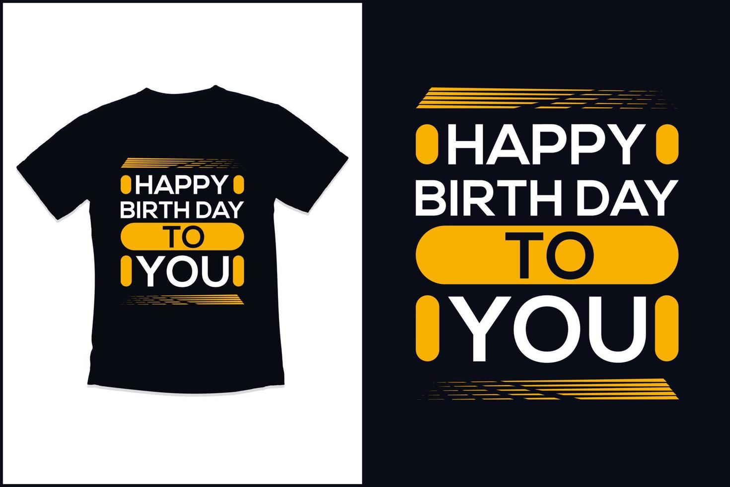 anniversaire t chemise conception modèle avec moderne citations typographie t chemise conception vecteur