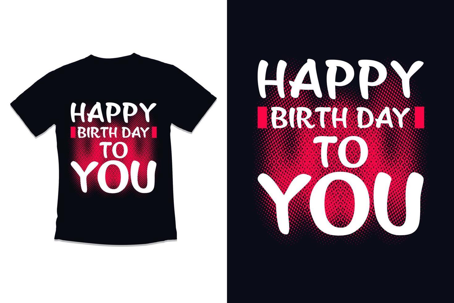 anniversaire t chemise conception avec moderne citations typographie t chemise conception vecteur