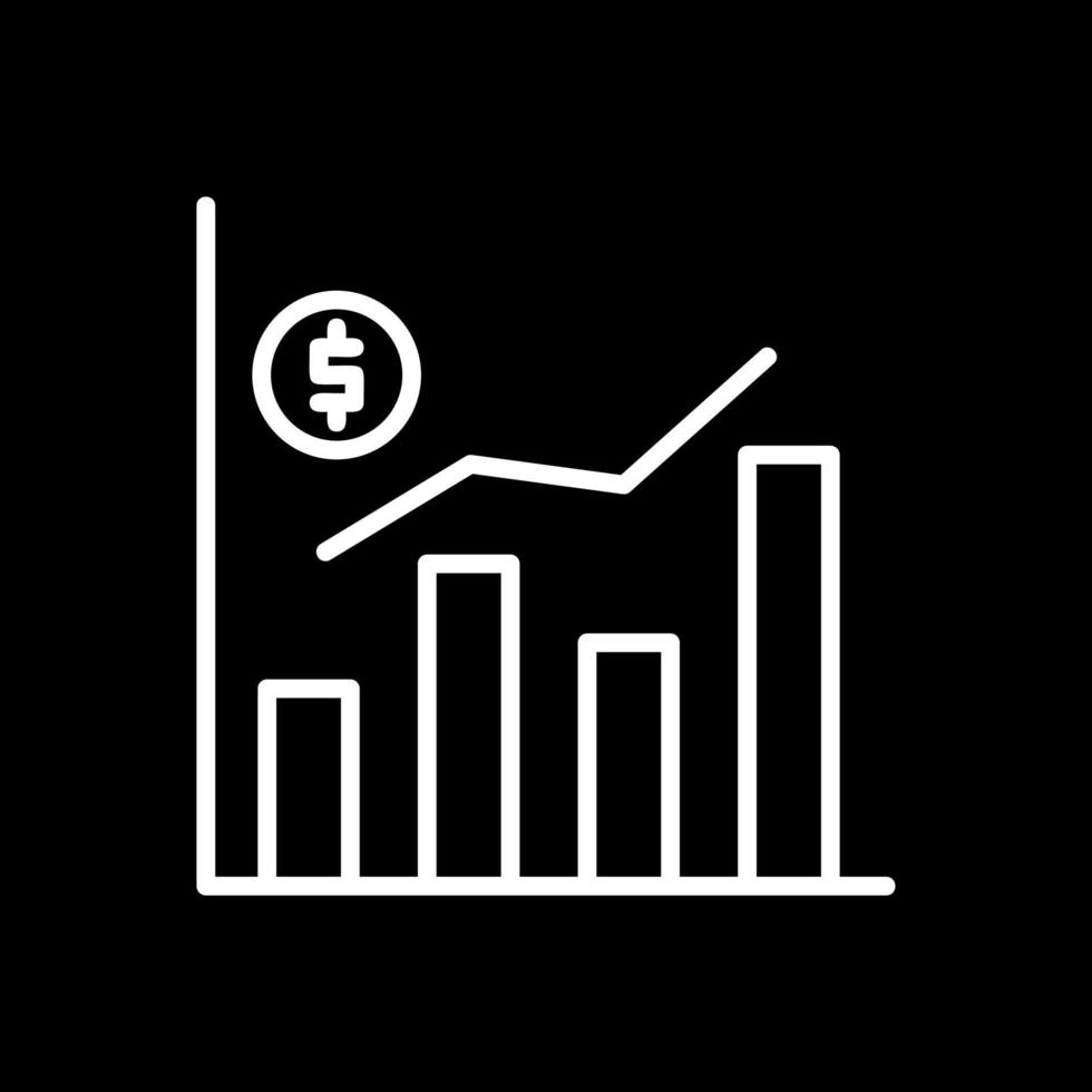 conception d'icônes vectorielles de données financières vecteur