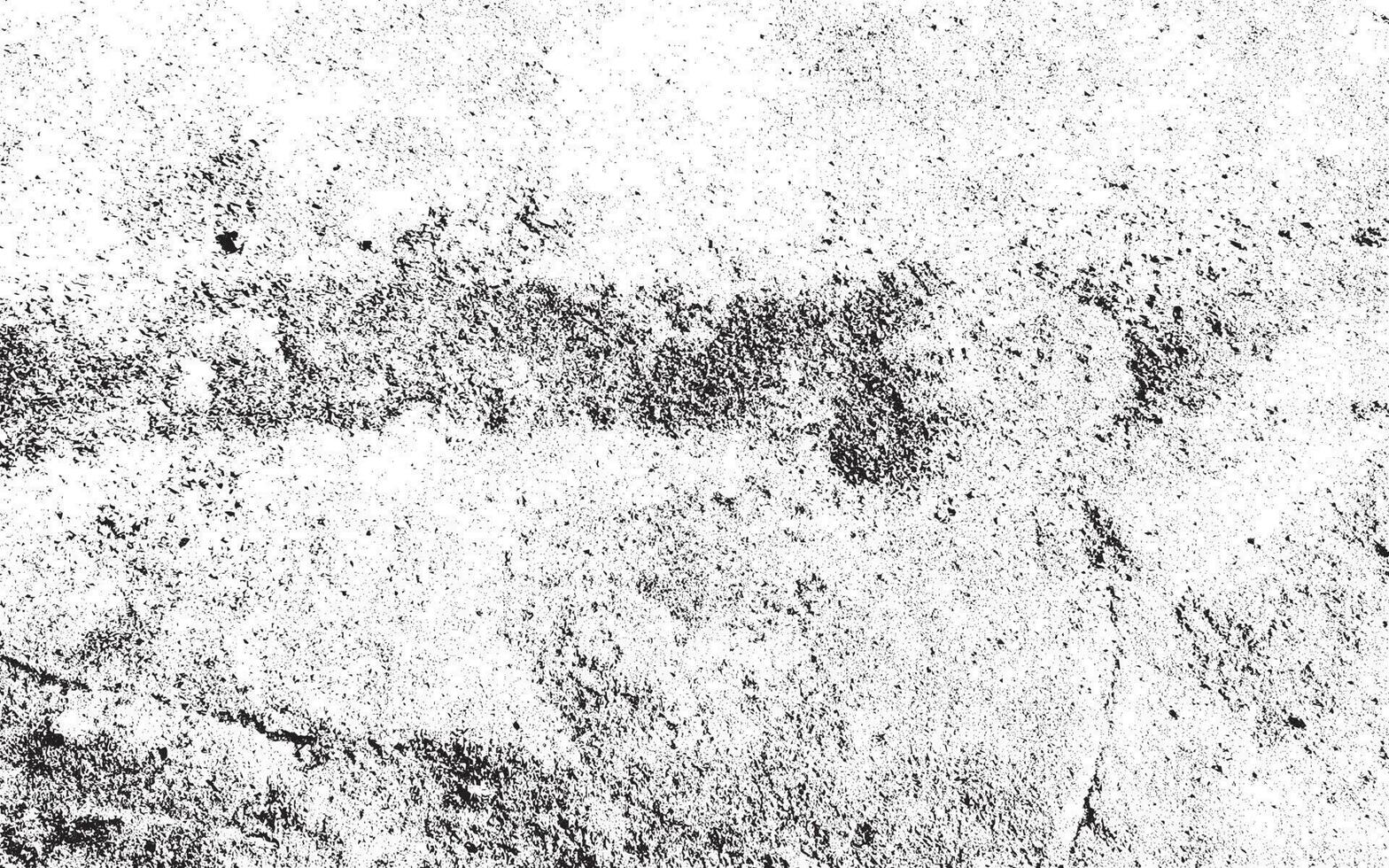 effet de texture grunge. superposition en détresse texturée rugueuse. monochrome vintage abstrait. noir isolé sur fond blanc. concept de style de demi-teinte d'élément de conception graphique pour bannière, dépliant, affiche, etc. vecteur