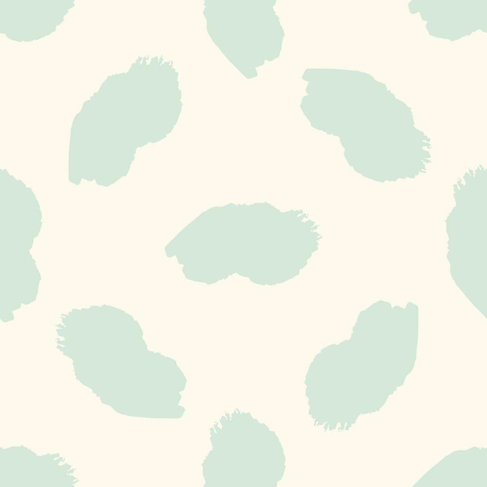 grunge polka point. grungy à pois sans couture modèle. texturé cercles sur beige Contexte. vecteur