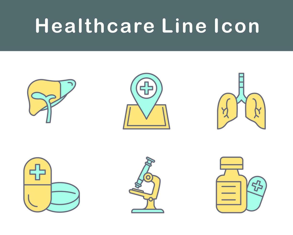 soins de santé vecteur icône ensemble