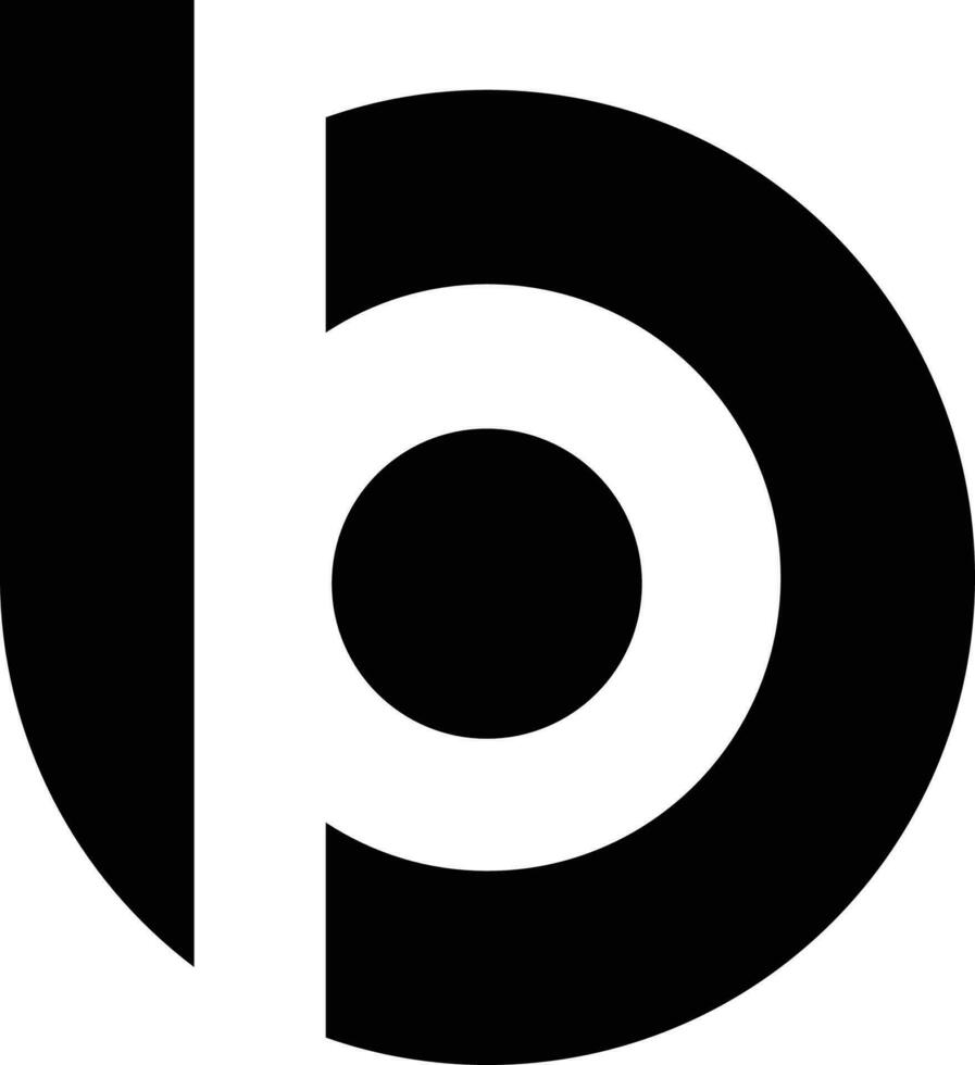 pb logo et icône vecteur