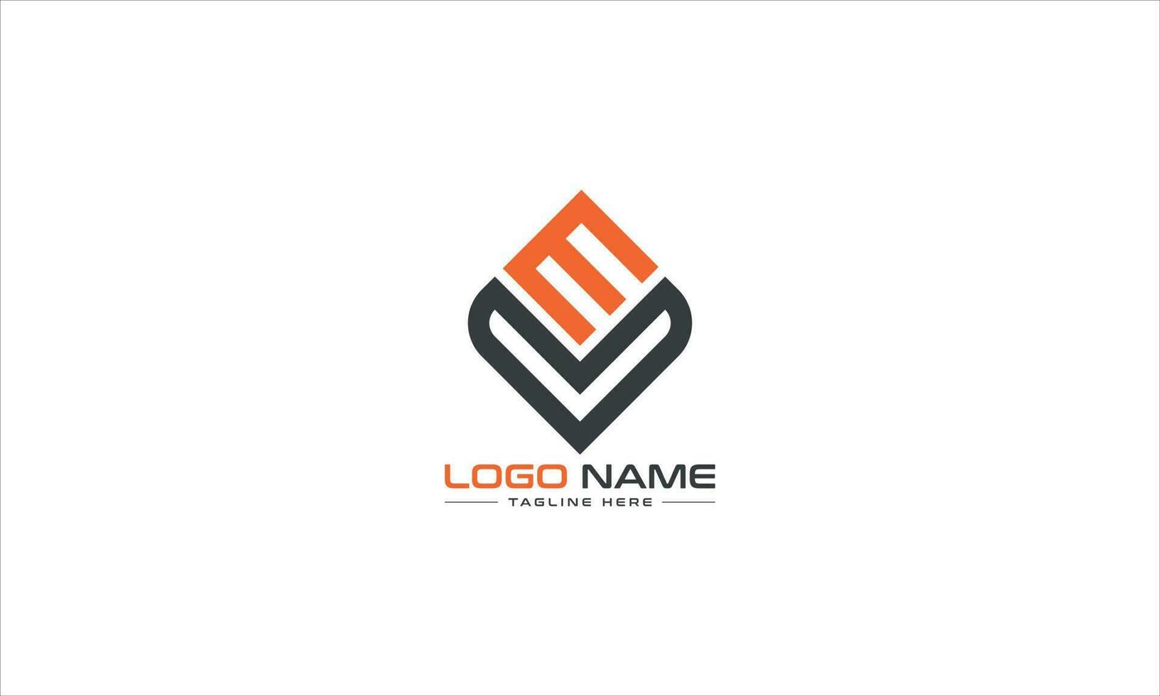 ve lettre logo conception vecteur avec noir et Orange couleurs. ve lettre logo conception. initiale des lettres ev logo icône. abstrait lettre ve logotype logo conception modèle. ev logo pro vecteur