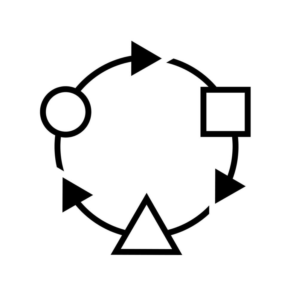 adaptation vecteur icône. adapter illustration signe. changement symbole. adaptabilité logo.