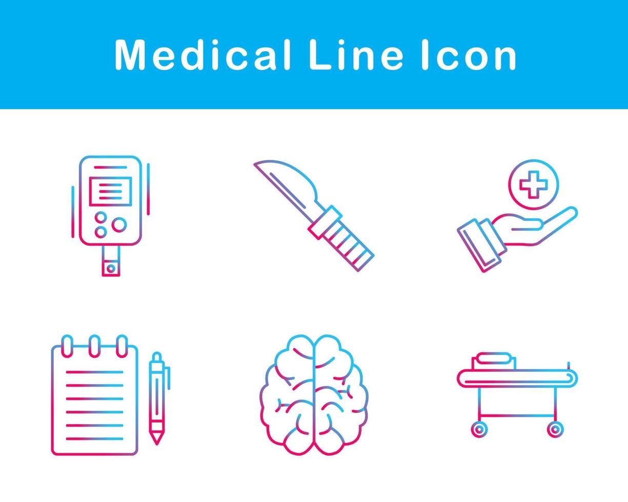 médical vecteur icône ensemble