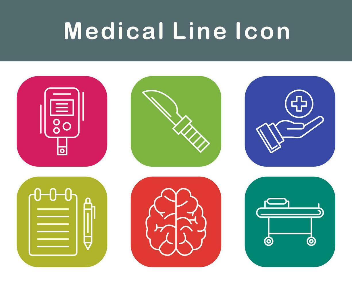 médical vecteur icône ensemble