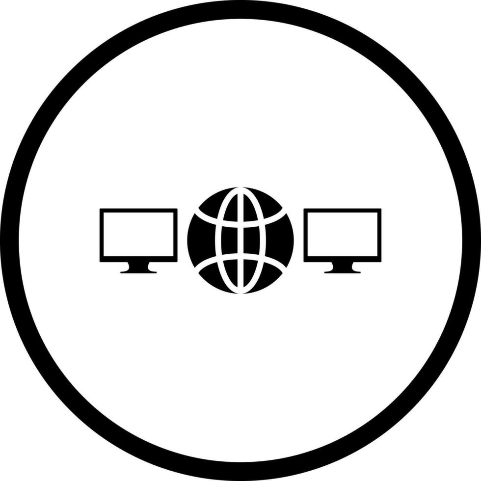 icône de vecteur de réseaux uniques