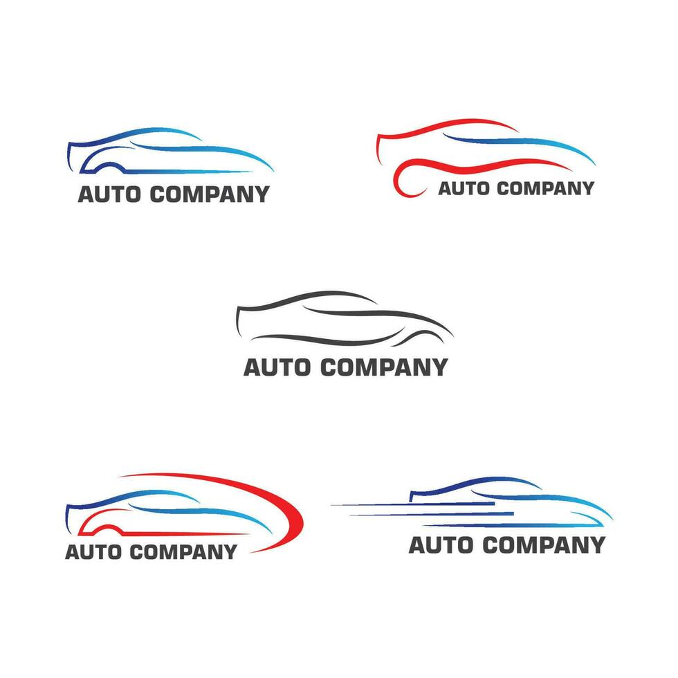 voitures icône logo illustration vecteur modèle
