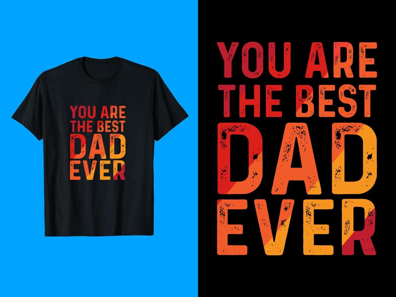 papa, papa, papa typographie T-shirt conception vecteur