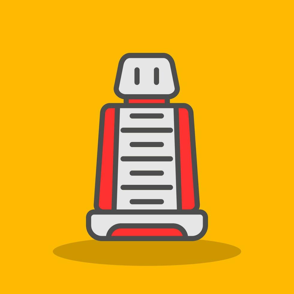 conception d'icône vectorielle de siège de voiture de course vecteur