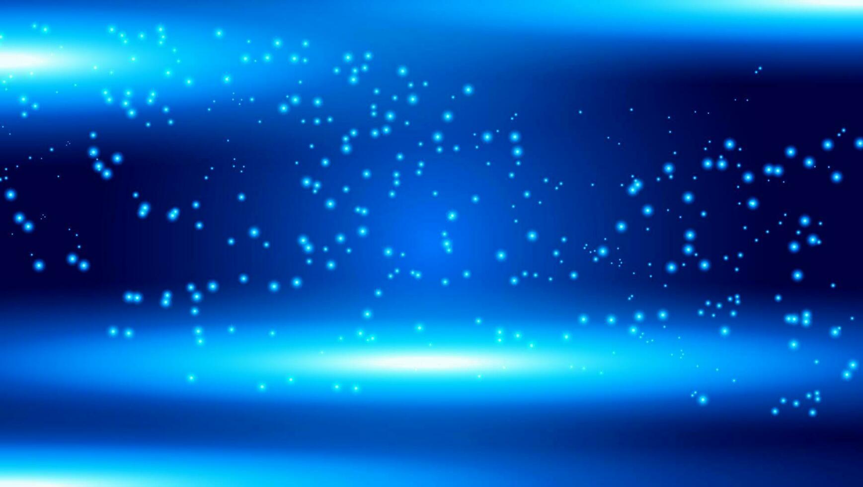 abstrait bleu pente particule Contexte. vecteur