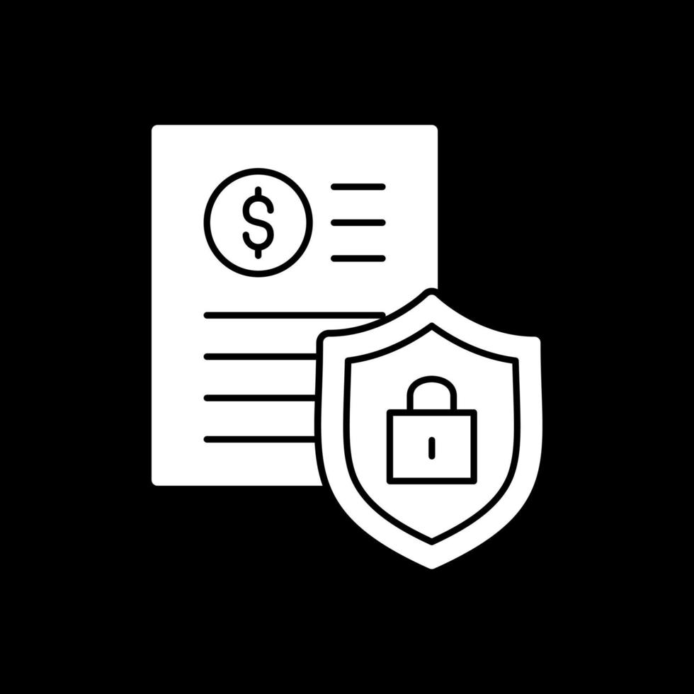 conception d'icône vectorielle de protection des données vecteur