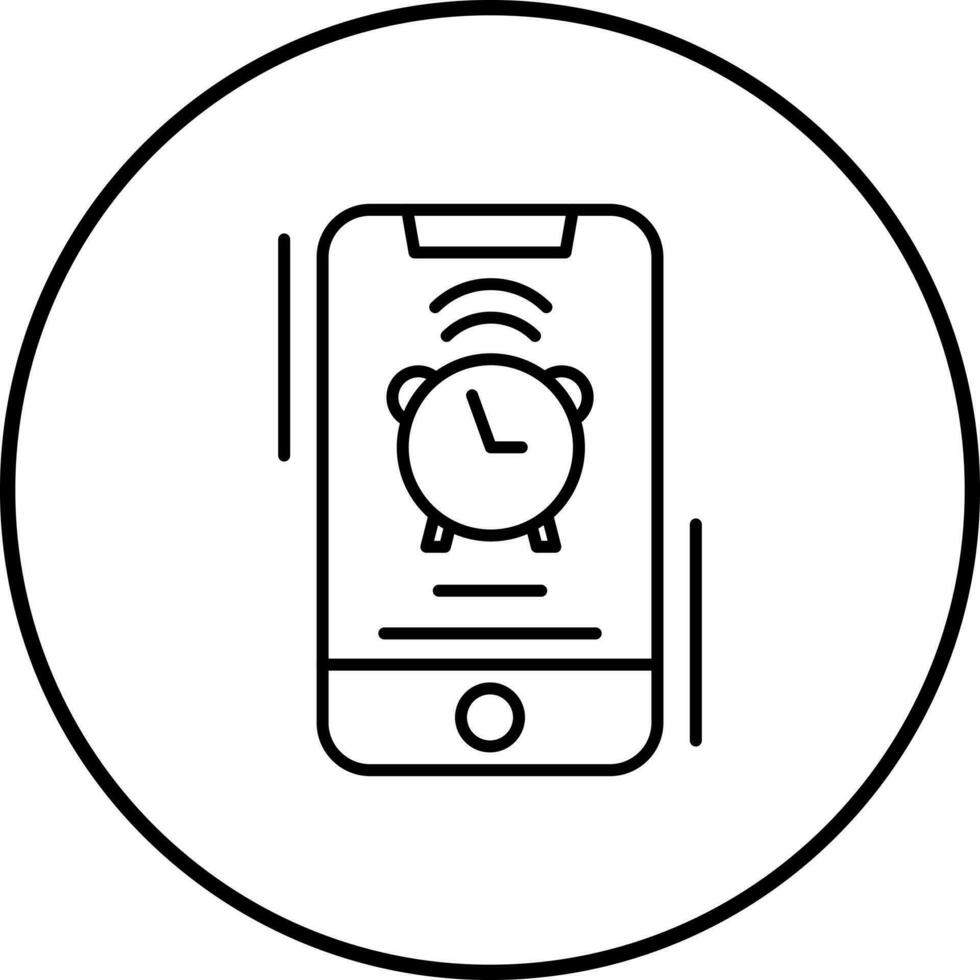 icône de vecteur d'alarme
