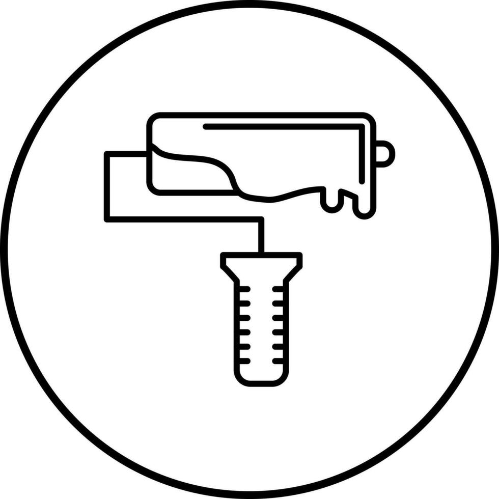 icône de vecteur de rouleau