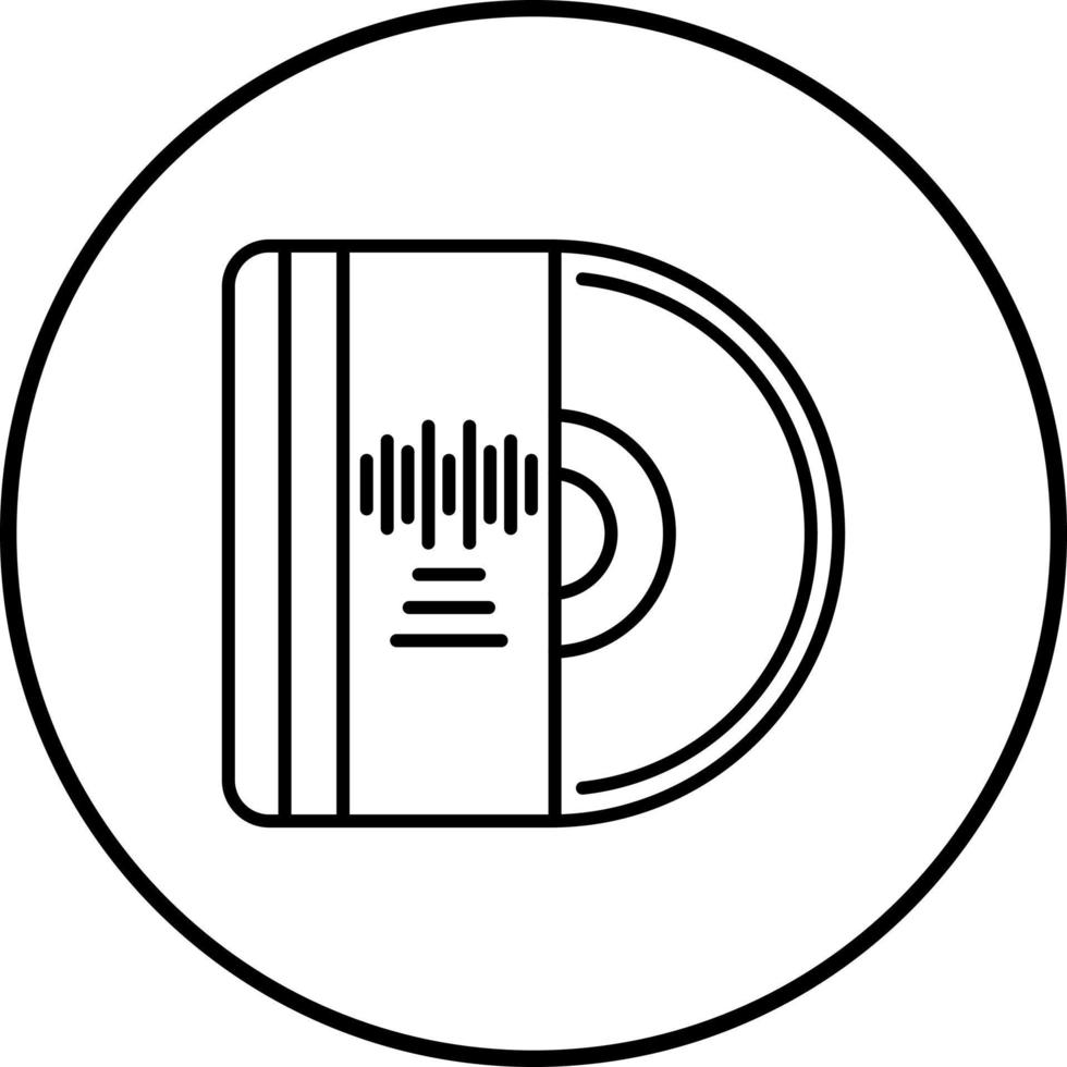 icône de vecteur de vinyle