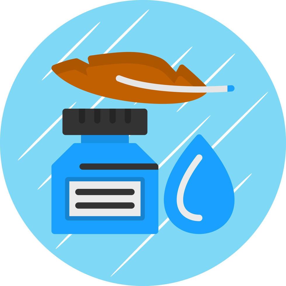conception d'icônes vectorielles d'encres vecteur
