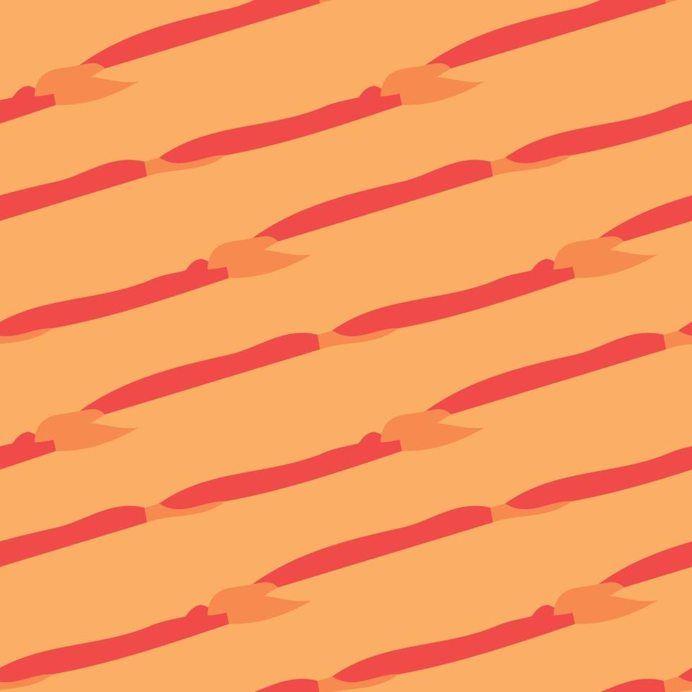 motif de fond de texture transparente de vecteur. dessinés à la main, couleurs orange, rouges. vecteur