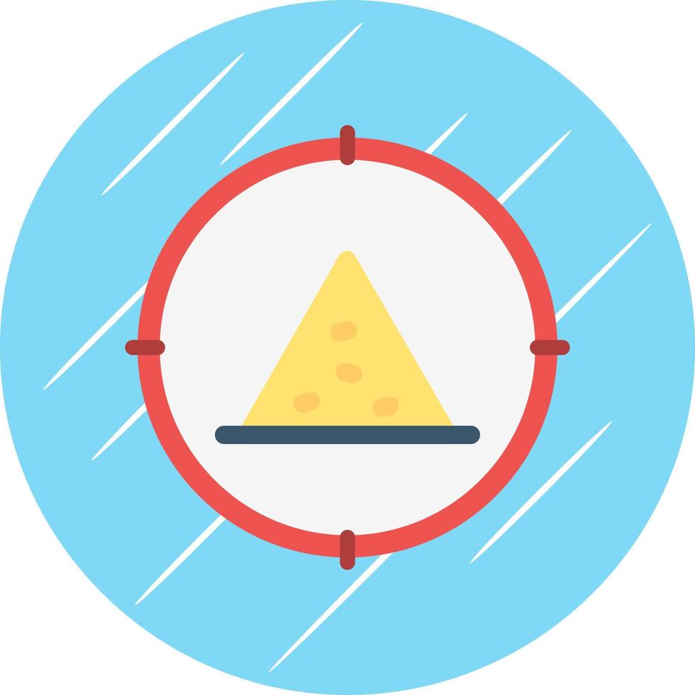 conception d'icône vectorielle de ciblage granulaire vecteur