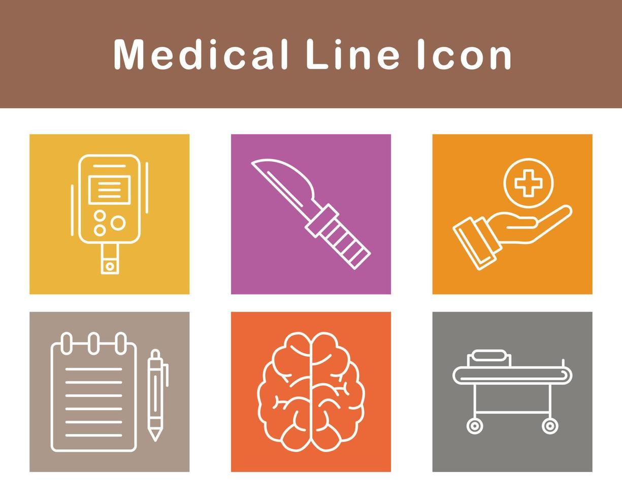 médical vecteur icône ensemble