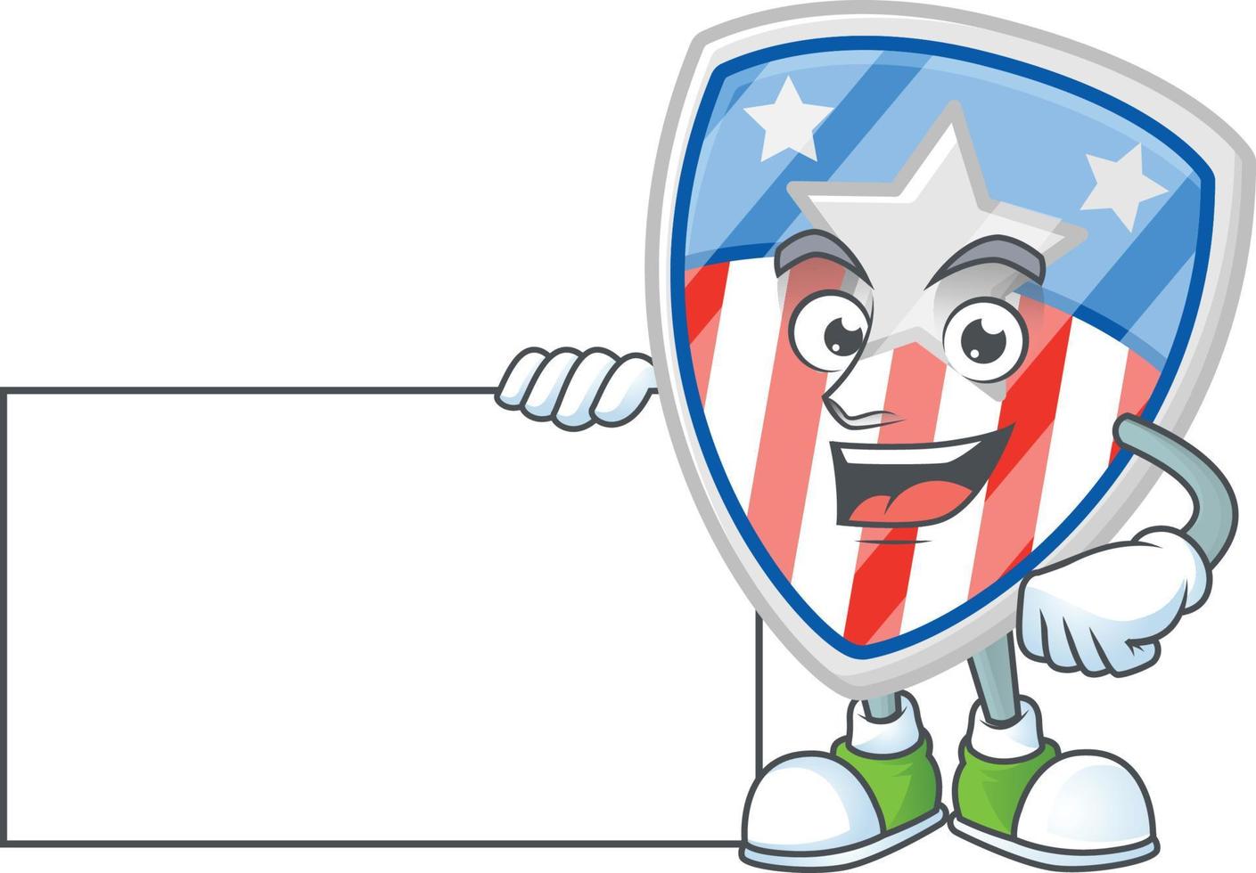 bouclier badges Etats-Unis avec étoile icône conception vecteur