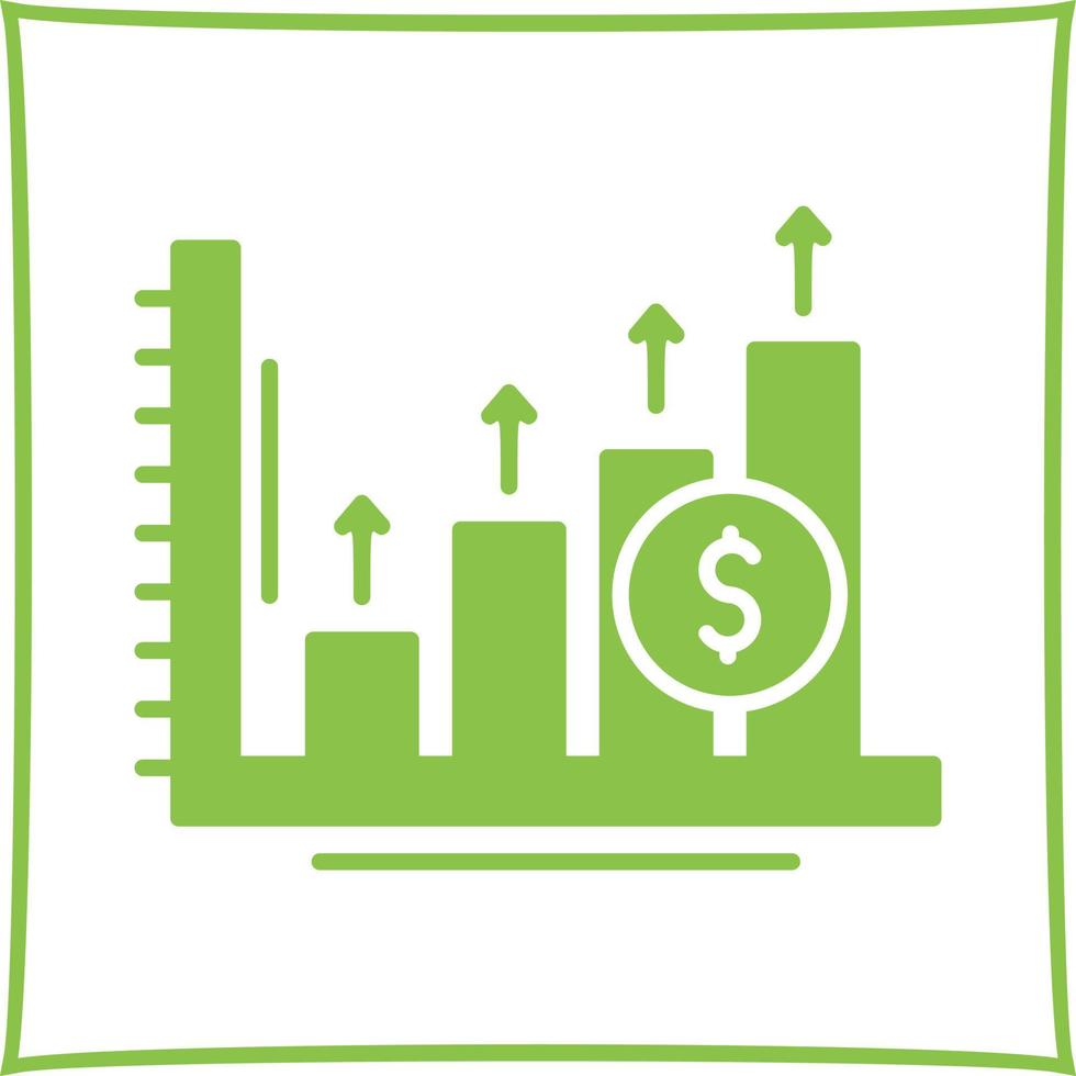 icône de vecteur de profit