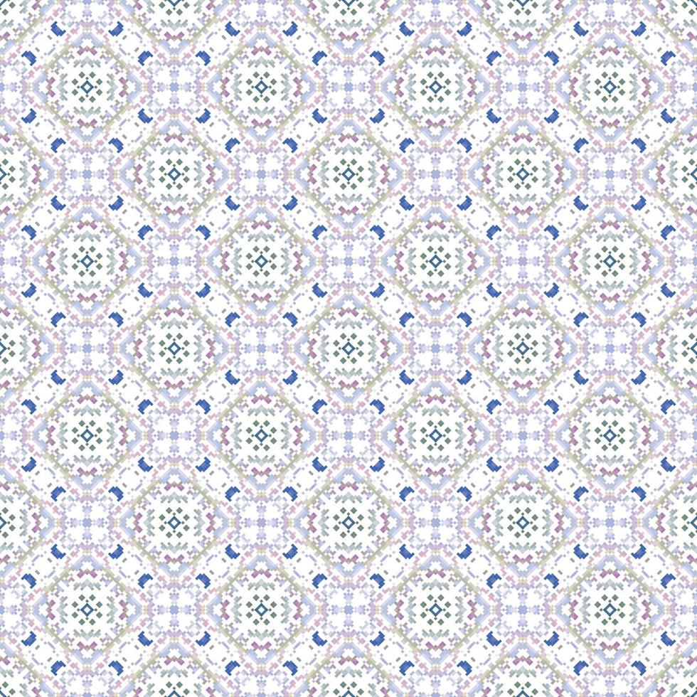 floral tricoté broderie sur blanc arrière-plan.géométrique ethnique Oriental modèle traditionnel. abstrait vecteur illustration. conception pour texture, tissu, vêtements, emballage, décoration, écharpe, impression.