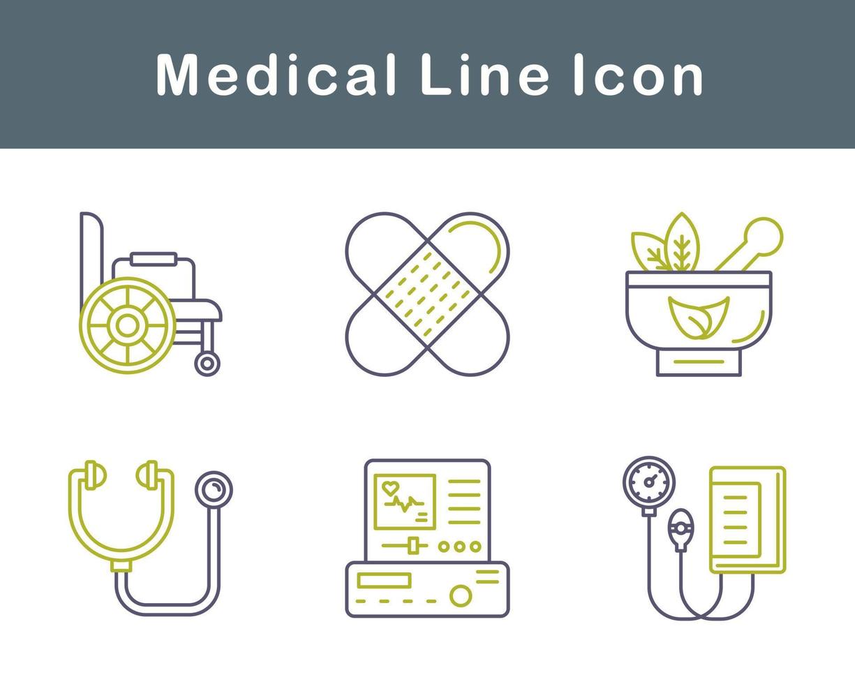 médical vecteur icône ensemble