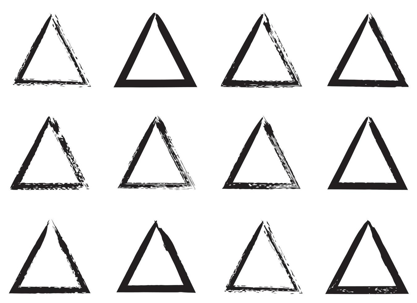 Triangle clipart illustration vecteur