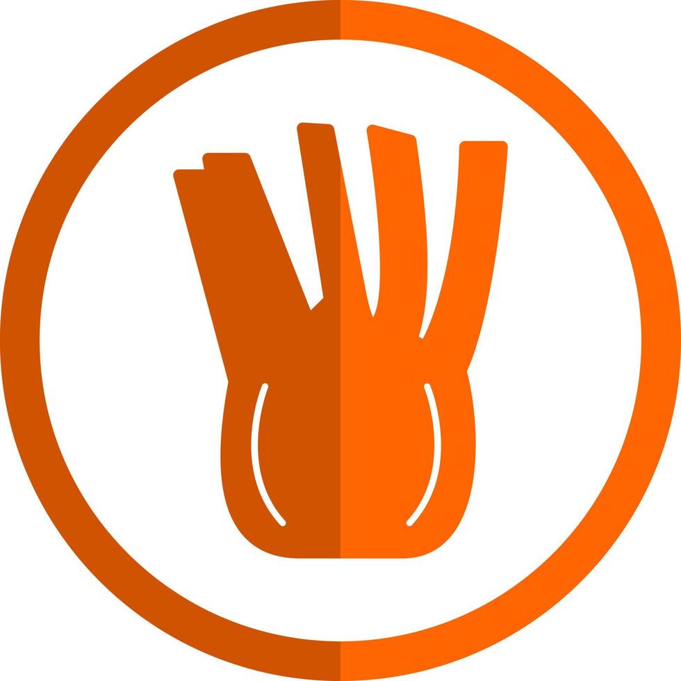 conception d'icône de vecteur de fenouil