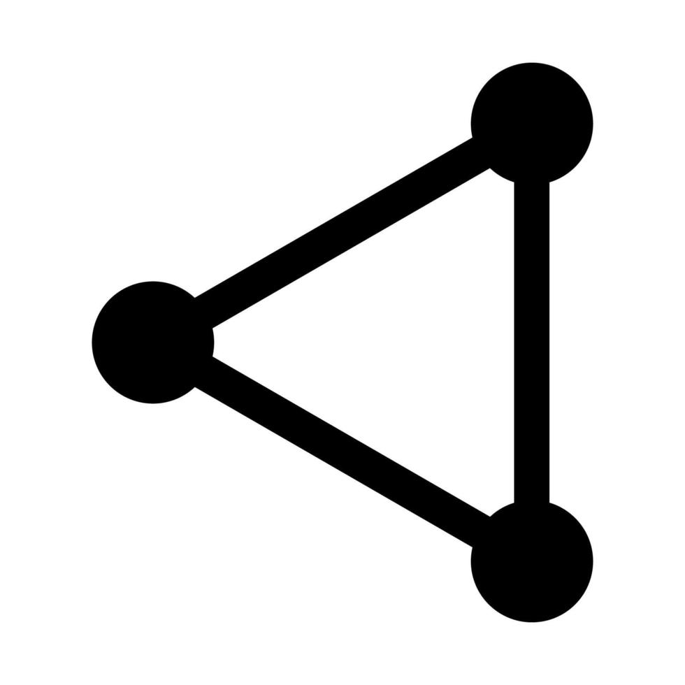 social réseaux ordinateur Icônes partager icône social réseaux signe vecteur