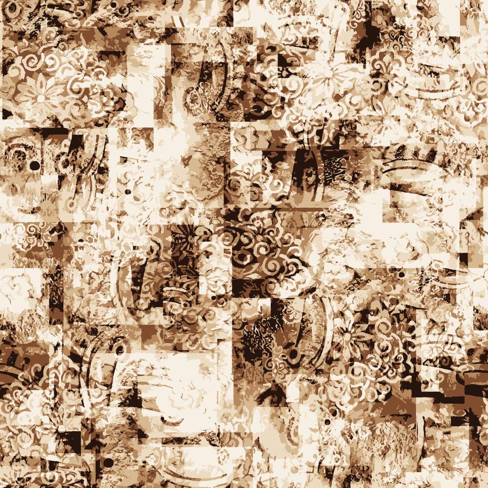 00 Nouveau abstrait mur effet nuances brosses Regardez pochoirs aquarelles surface modèle peint art motif impression des illustrations populaire dans été Anglais Couleur fond d'écran modèle figure , oreiller vecteur